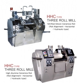 Ceramic three roll mill（HHC）