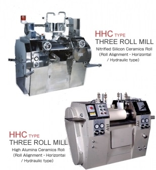 Ceramic three roll mill(HHC)